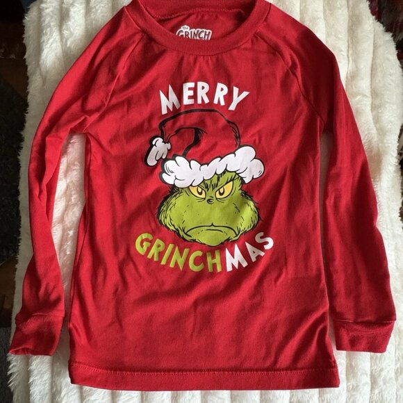 The Grinch Merry Grinchmas Boys/Girls Size 5t Pajamas - Picture 1 of 7